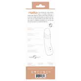 Rialto Rechargeable Realistic Vibrator with 10 Modes Vanilla > Realistic Dildos and Vibes > Penis Vibrators
